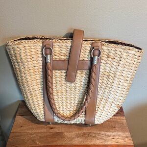 Kate Landry Straw Purse – Gently Used